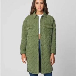 Blank NYC Happy Camper Quilted Jacket